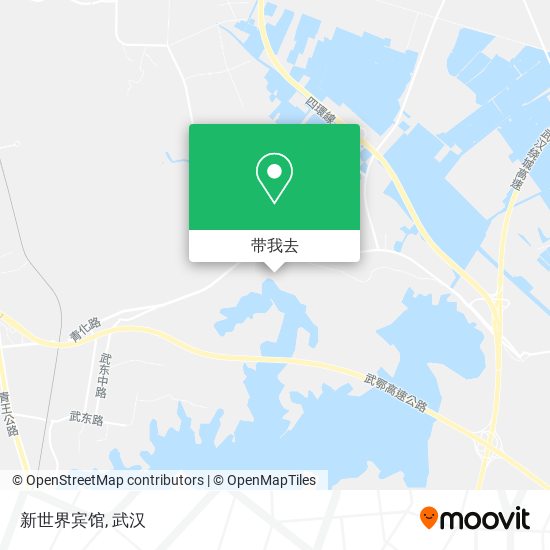 新世界宾馆地图