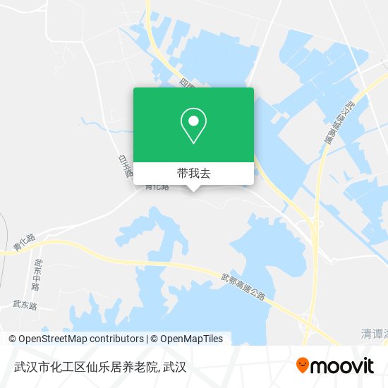 武汉市化工区仙乐居养老院地图