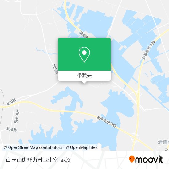 白玉山街群力村卫生室地图