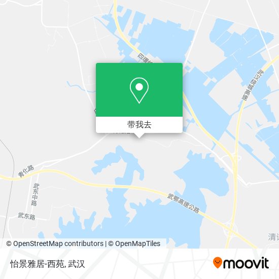 怡景雅居-西苑地图