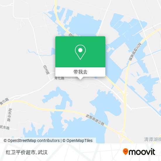 红卫平价超市地图