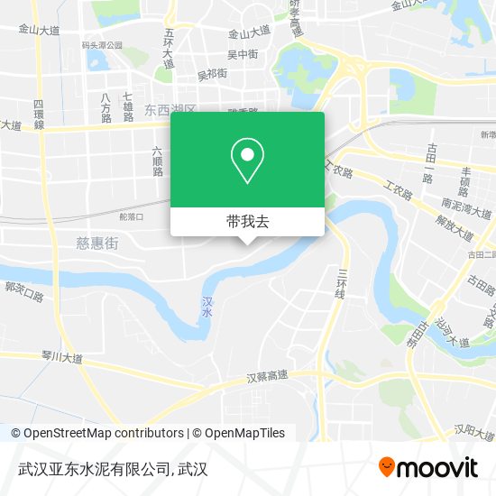 武汉亚东水泥有限公司地图