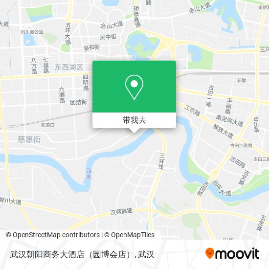 武汉朝阳商务大酒店（园博会店）地图