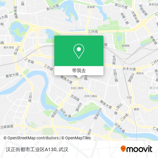 汉正街都市工业区A130地图