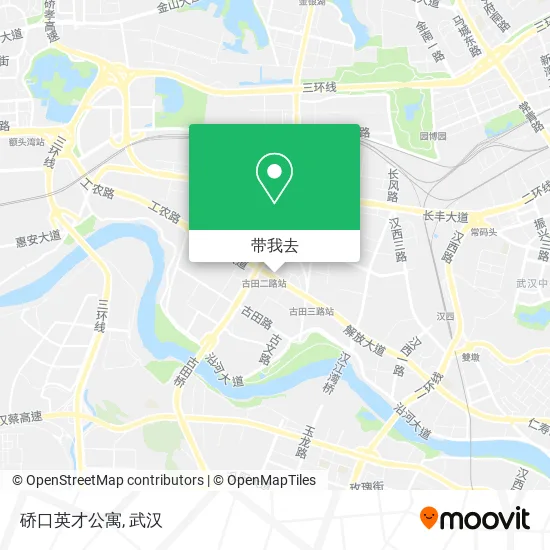 硚口英才公寓地图