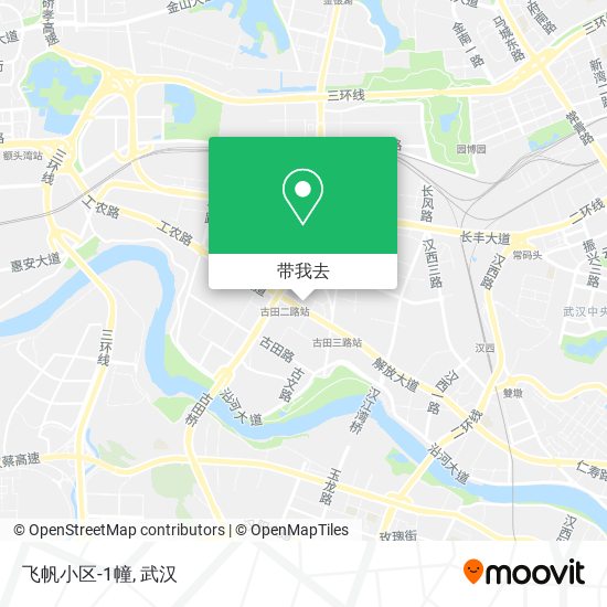 飞帆小区-1幢地图