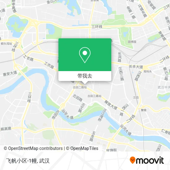 飞帆小区-1幢地图