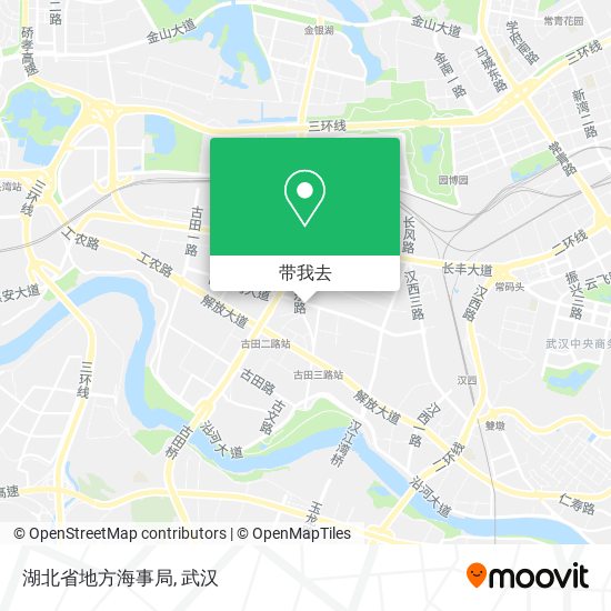 湖北省地方海事局地图