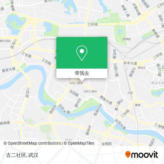 古二社区地图
