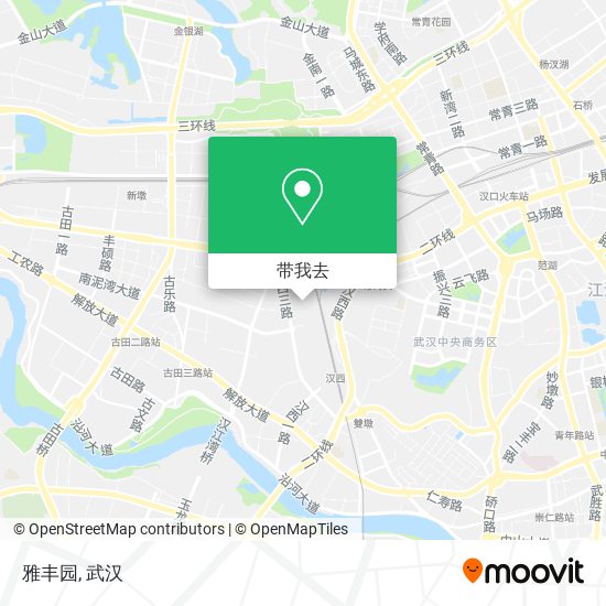 雅丰园地图