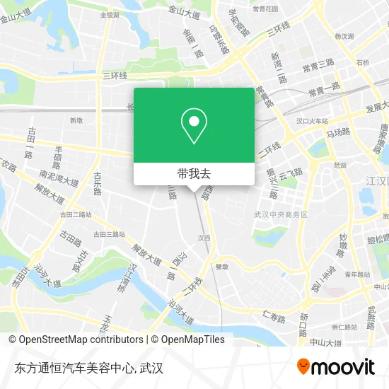 东方通恒汽车美容中心地图