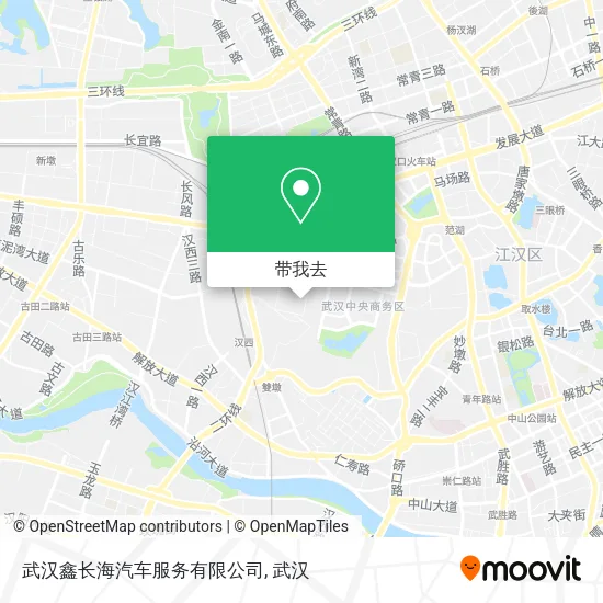 武汉鑫长海汽车服务有限公司地图