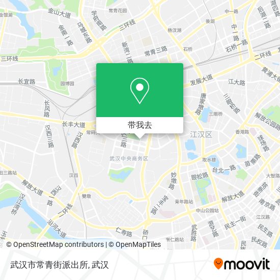 武汉市常青街派出所地图