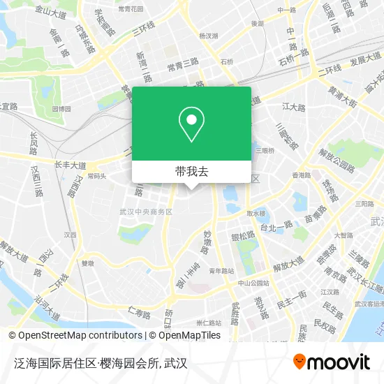 泛海国际居住区·樱海园会所地图