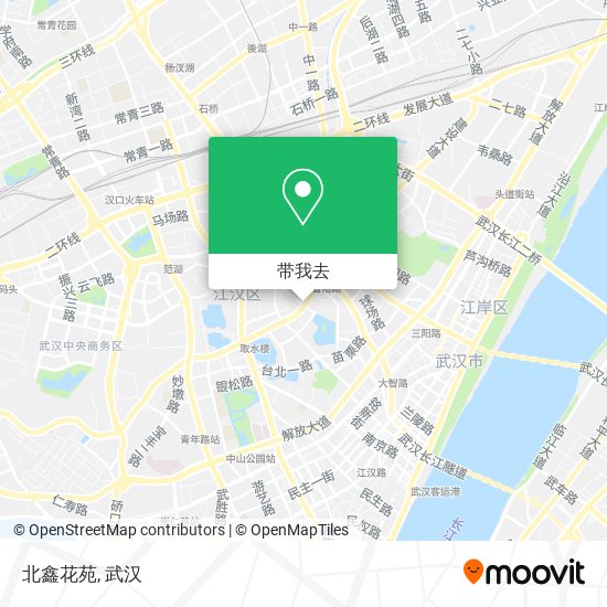 北鑫花苑地图