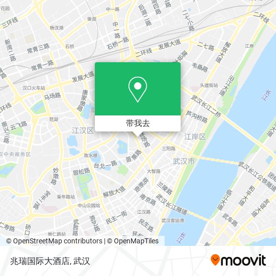兆瑞国际大酒店地图