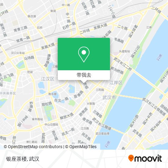 银座茶楼地图