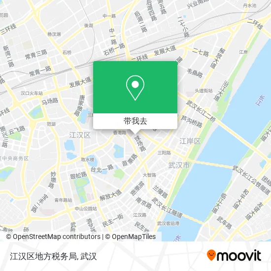江汉区地方税务局地图
