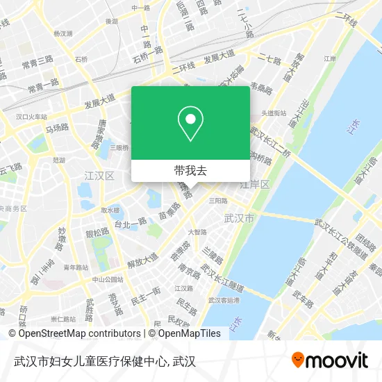武汉市妇女儿童医疗保健中心地图