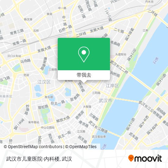 武汉市儿童医院-内科楼地图