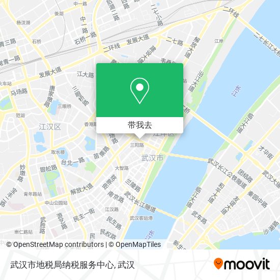 武汉市地税局纳税服务中心地图