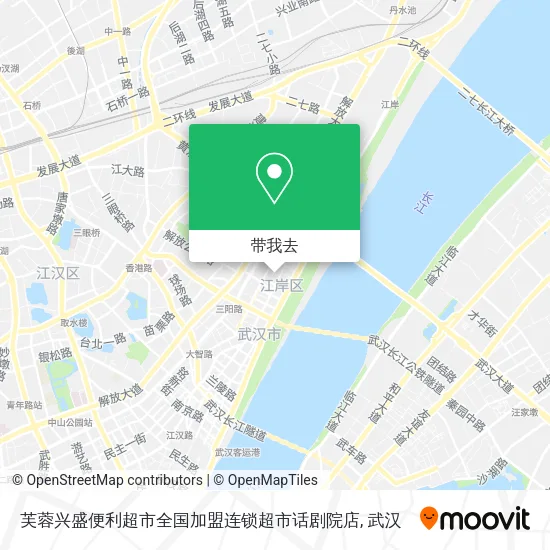 芙蓉兴盛便利超市全国加盟连锁超市话剧院店地图