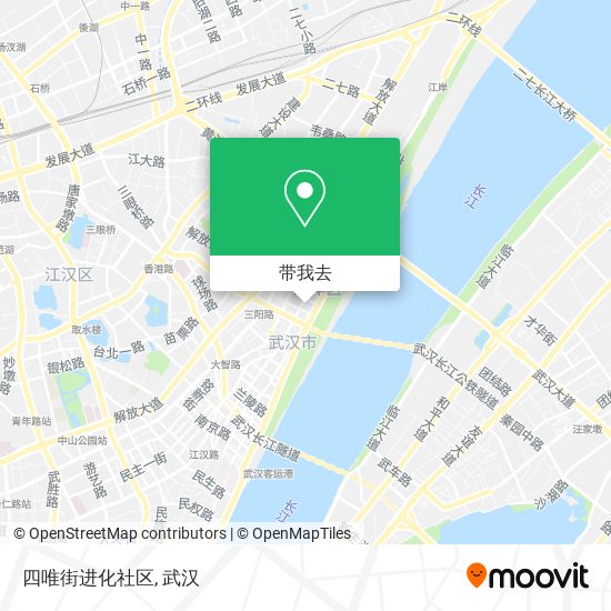 四唯街进化社区地图