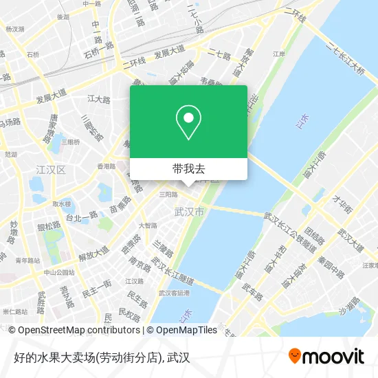 好的水果大卖场(劳动街分店)地图