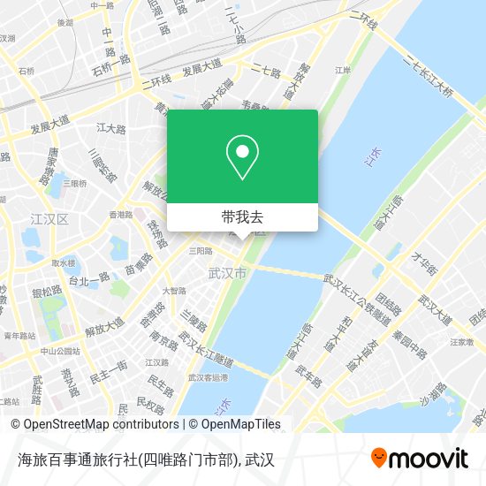 海旅百事通旅行社(四唯路门市部)地图