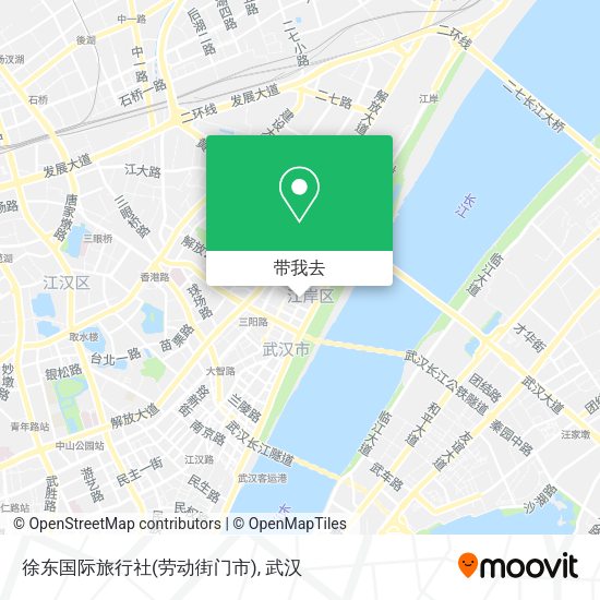 徐东国际旅行社(劳动街门市)地图