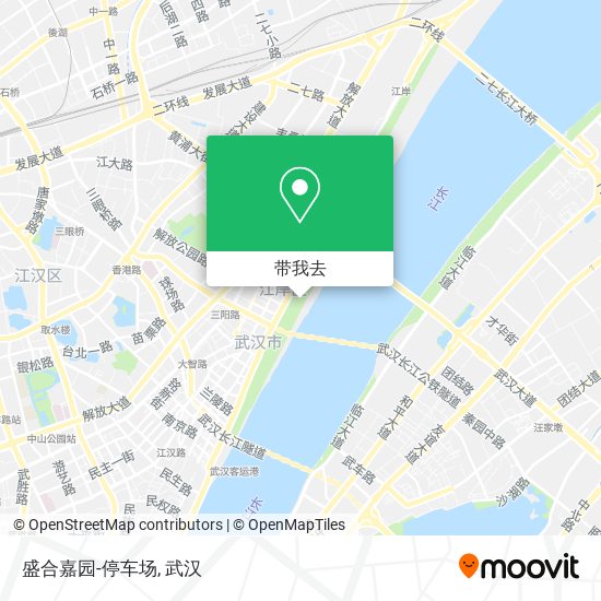 盛合嘉园-停车场地图