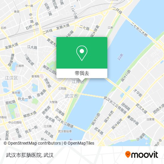 武汉市肛肠医院地图