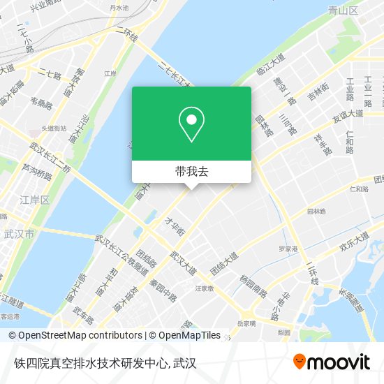 铁四院真空排水技术研发中心地图