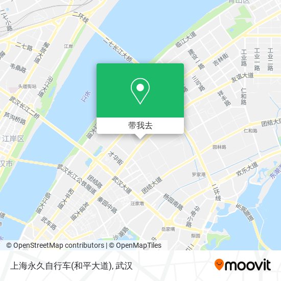 上海永久自行车(和平大道)地图
