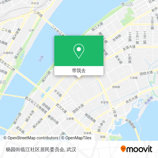 杨园街临江社区居民委员会地图