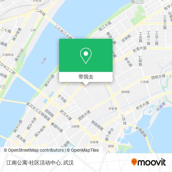 江南公寓-社区活动中心地图