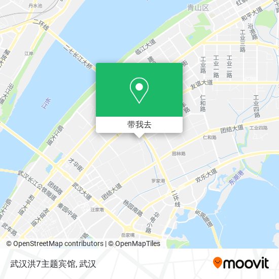 武汉洪7主题宾馆地图
