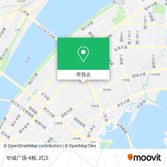 华城广场-4栋地图