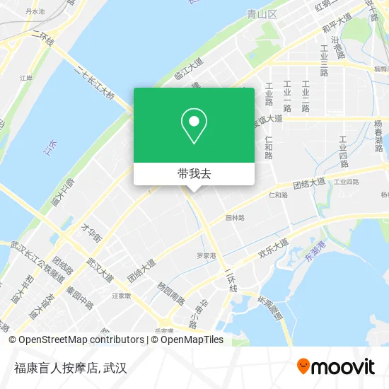 福康盲人按摩店地图