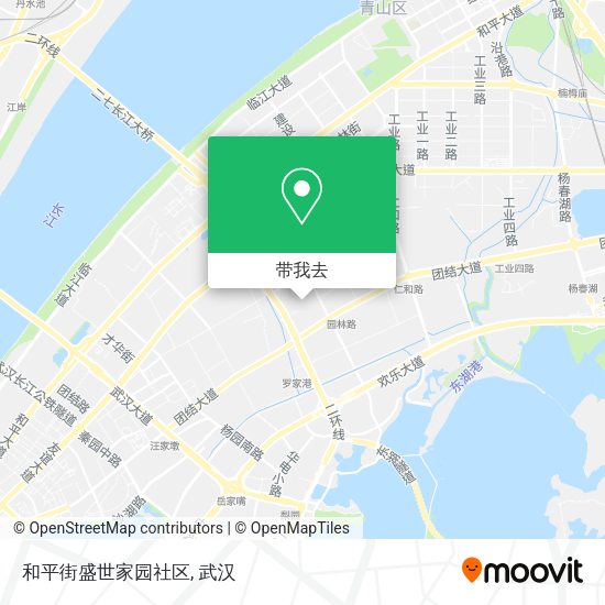和平街盛世家园社区地图