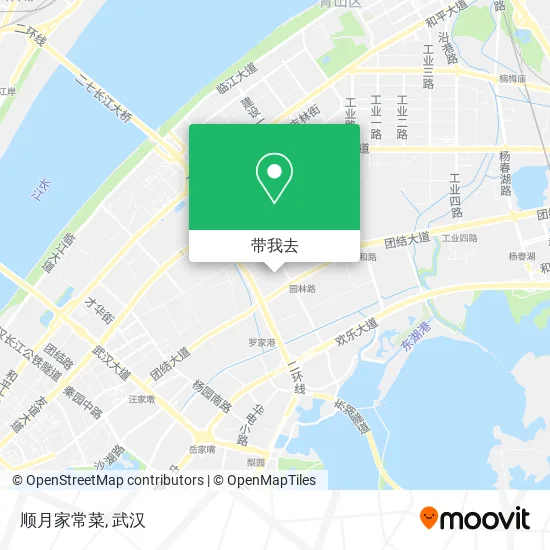 顺月家常菜地图