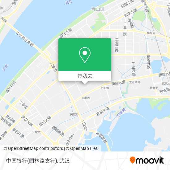 中国银行(园林路支行)地图