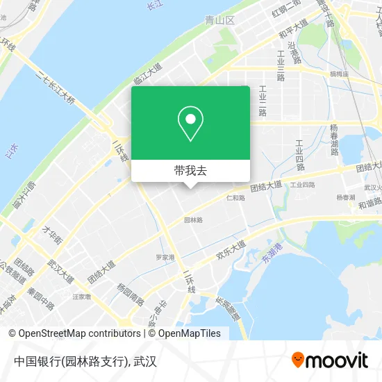 中国银行(园林路支行)地图