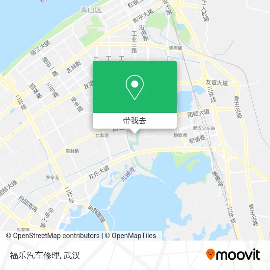 福乐汽车修理地图
