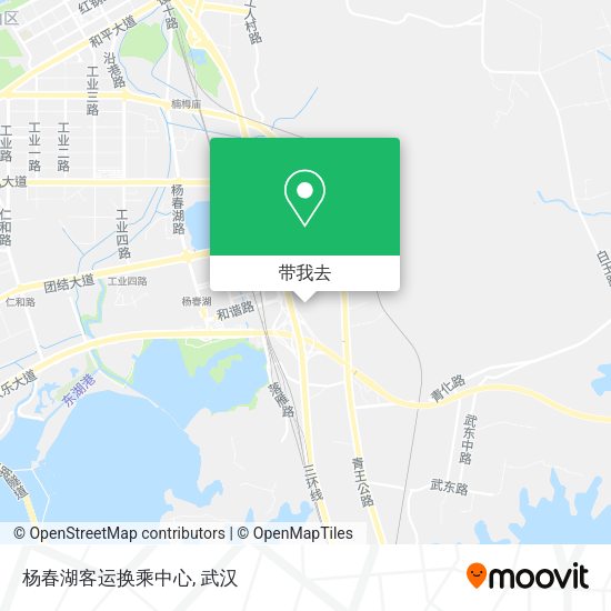 杨春湖客运换乘中心地图