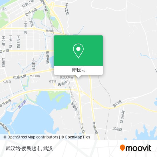 武汉站-便民超市地图