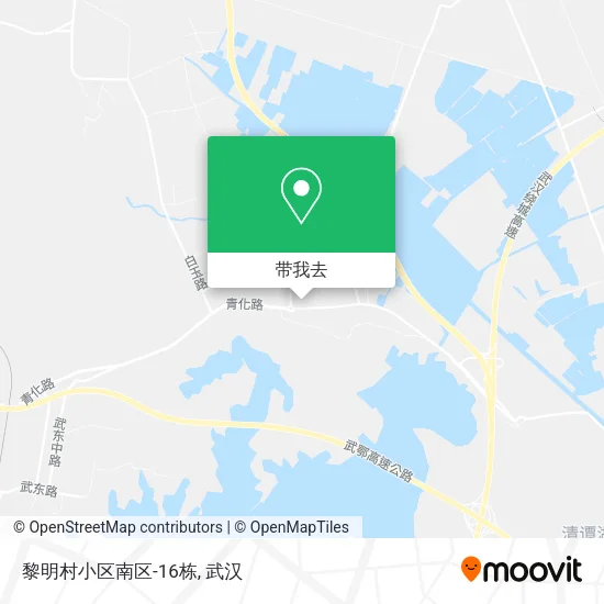 黎明村小区南区-16栋地图