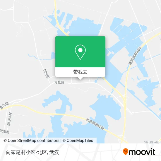 向家尾村小区-北区地图