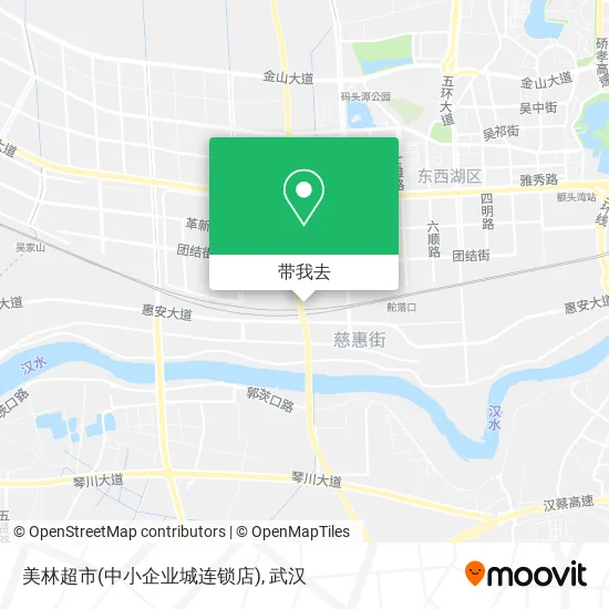 美林超市(中小企业城连锁店)地图