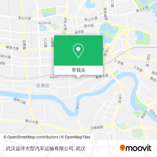 武汉远洋大型汽车运输有限公司地图